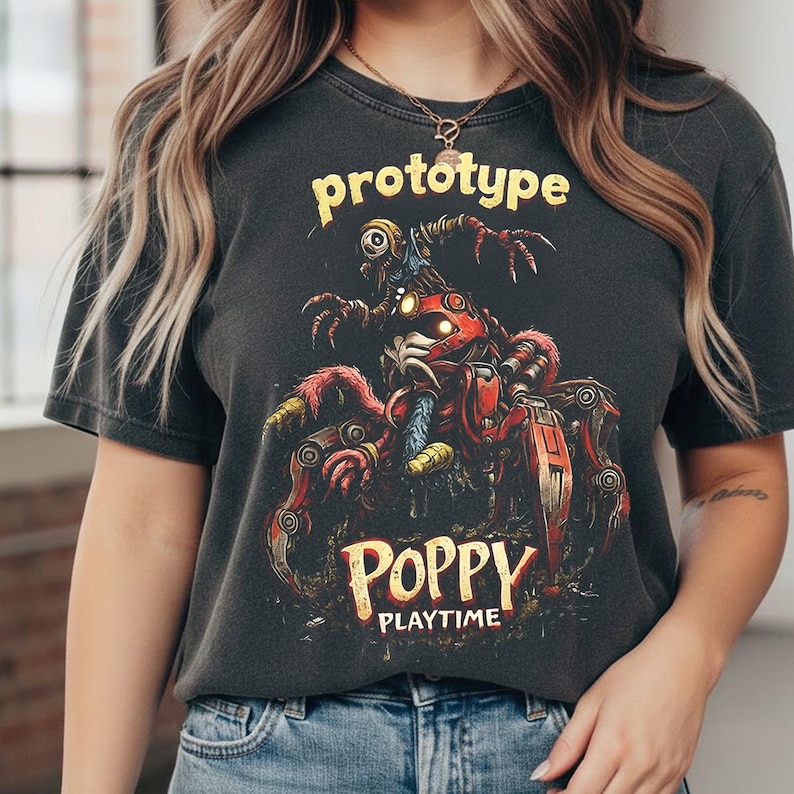 The Prototype Poppy Playtime PNG, Horror Game Monster Design, Scary ...