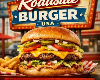 Grilled Burger Recipes Digital Download | Regional Burger Road Trip Pack