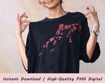 Spider-Man Brand New Day PNG | Comic Style Shirt Design (Digital Download)
