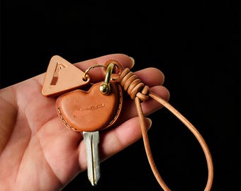 Portachiavi in vera pelle fatto a mano per Vespa Sprint 150 GTS150 GTS300, coprichiave per scooter, custodia in vera pelle per portachiavi Vespa