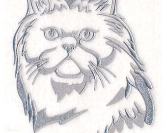 embroidered chickadee sweatshirt