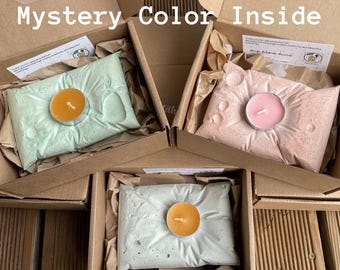 Mystery Color Pillow Candle Holder – Handmade Aesthetic Trinket Tray – Pinterest Style Home Decor Surprise Gift