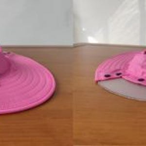 Förhindra solbränna på hals och ansikte, UV50 genomskinlig brätte, Shadyrider cykelhjälmsbrätte bild 2