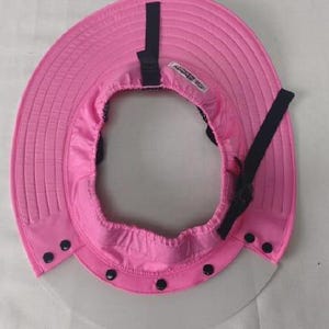 Förhindra solbränna på hals och ansikte, UV50 genomskinlig brätte, Shadyrider cykelhjälmsbrätte bild 3