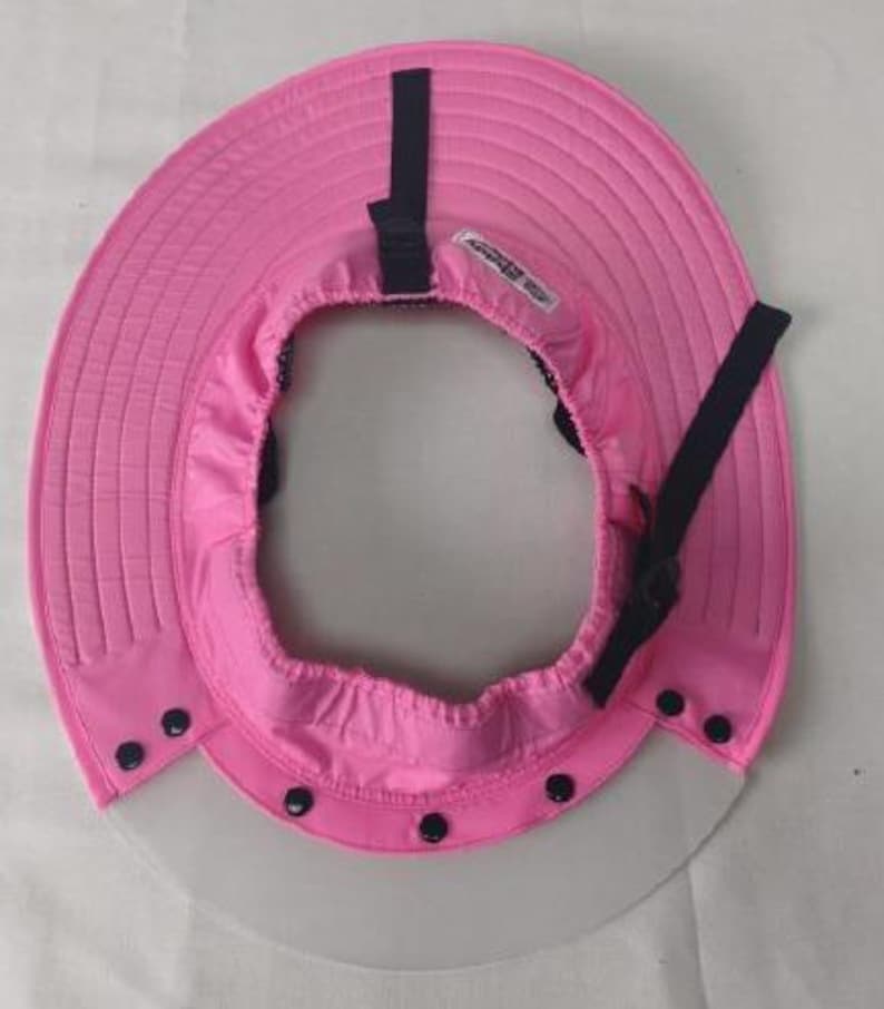 Förhindra solbränna på hals och ansikte, UV50 genomskinlig brätte, Shadyrider cykelhjälmsbrätte bild 3