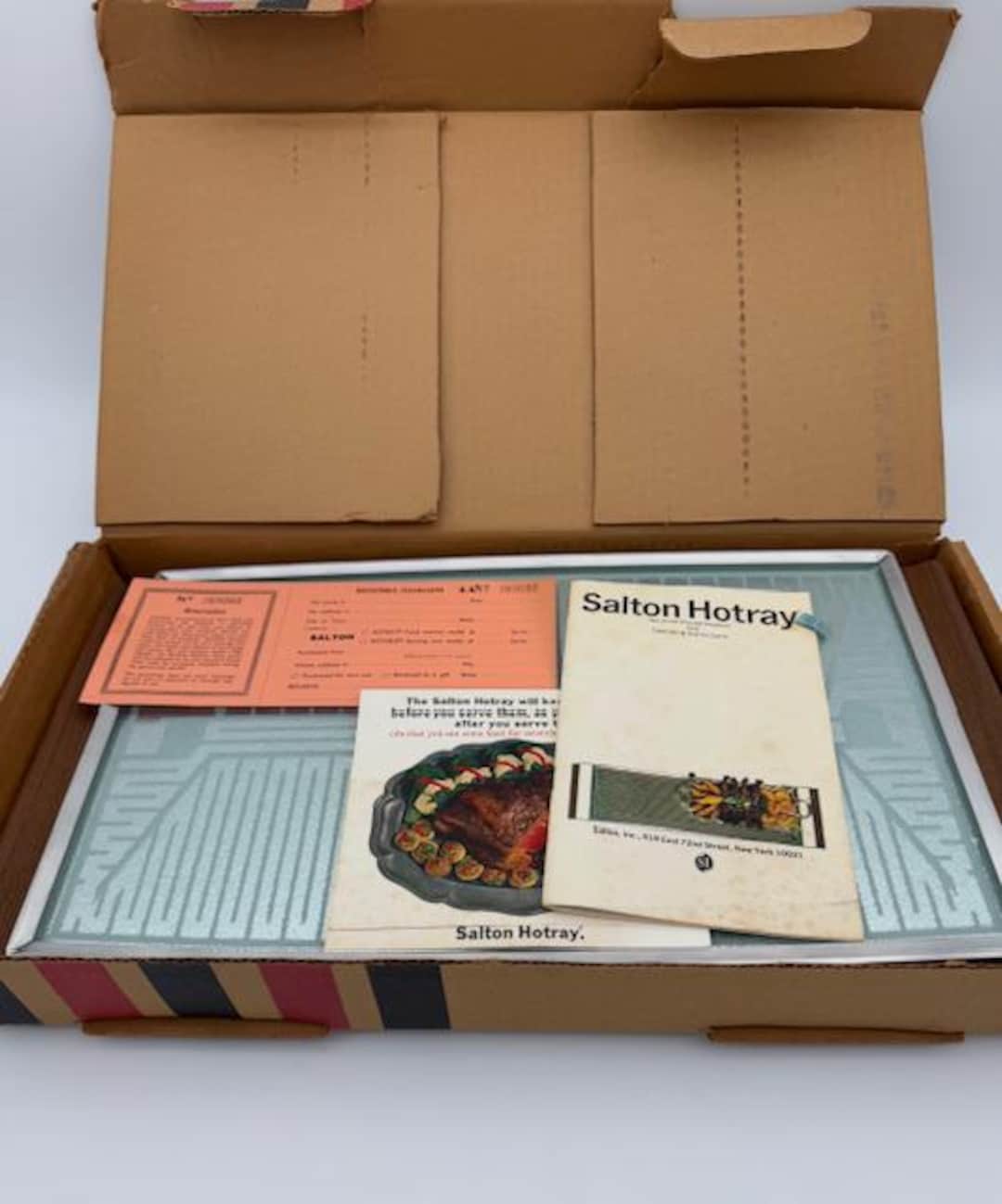 Vintage MCM Salton Hotray Model H-122 New in Box Tested and Working - Etsy