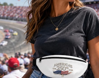 America’s 250th Fanny Pack | 1776 2026 Patriotic Belt Bag