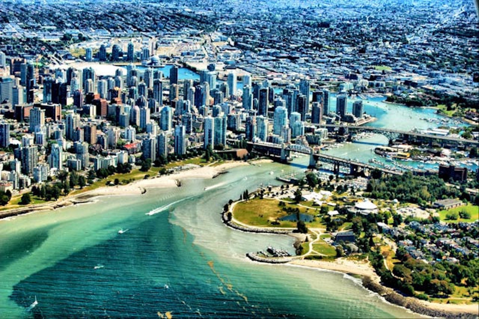 Vancouver Aerial Landscape Fine Art Photography 8x12 Etsy