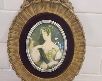 Vintage Cameo Creation Portrait of an Unknown Lady Sir William Charles Ross RA