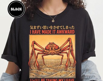 Camiseta "Lo he hecho incómodo" / Camiseta gráfica divertida para introvertidos / Comfort Colors 1717 / Camiseta para la ansiedad social / Camiseta con humor incómodo