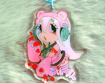 Gloomy Sonico Acrylic Charm