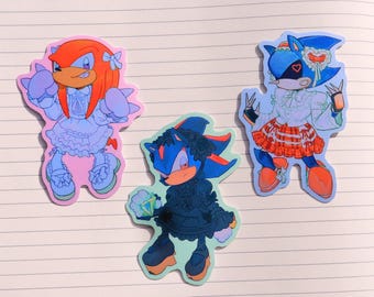 Sonic EGL Vinyl Sticker Set