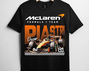 Oscar Piastri F1 Vintage Shirt, F1 Racing Graphic Unisex T-Shirt, Vintage Formula 1 Comfort Colors, Oscar Piastri 81 Sweat Shirt, F1 Fan