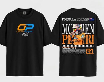 Oscar Piastri F1 Vintage Shirt, F1 Racing Graphic Unisex T-Shirt, Vintage Formula 1 Comfort Colors, Oscar Piastri 81 Sweat Shirt, F1 Fan