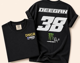 DNGR Haiden Deegan 38 Moto Rider Tee, Dirt Bike Graphic Tee , Vintage Motorcycle Shirt, Supercross Shirt, Motocross Shirt, MXGP Fan Gift