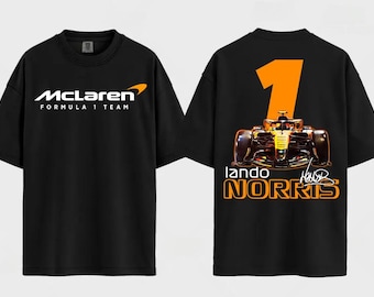 Lando Norris F1 Vintage Shirt, F1 Racing Graphic Unisex T-Shirt, Vintage Formula 1 Comfort Colors, Lando Norris F1 Sweat Shirt, F1 Fan