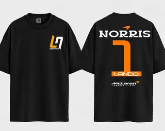 Lando Norris F1 Vintage Shirt, F1 Racing Graphic Unisex T-Shirt, Vintage Formula 1 Comfort Colors, Lando Norris F1 Sweat Shirt, F1 Fan