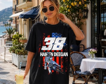 DNGR Haiden Deegan 38 Moto Rider Tee, Dirt Bike Graphic Tee , Vintage Motorcycle Shirt, Supercross Shirt, Motocross Shirt, MXGP Fan Gift