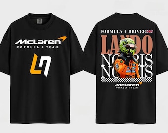 Lando Norris F1 Vintage Shirt, F1 Racing Graphic Unisex T-Shirt, Vintage Formula 1 Comfort Colors, Lando Norris F1 Sweat Shirt, F1 Fan