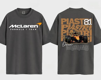 Oscar Piastri F1 Vintage Shirt, F1 Racing Graphic Unisex T-Shirt, Vintage Formula 1 Comfort Colors, Oscar Piastri 81 Sweat Shirt, F1 Fan