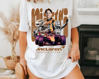 Oscar Piastri #81 F1 Vintage Shirt, F1 Racing Graphic Unisex T-Shirt, Vintage Formula 1 Comfort Colors, Oscar Piastri 81 Sweat Shirt, F1 Fan