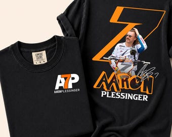 Aaron Plessinger Moto Rider Tee, Dirt Bike Graphic Tee , Vintage Motorcycle Tee, Supercross Shirt, Plessinger Motocross Shirt, MXGP Fan Gift