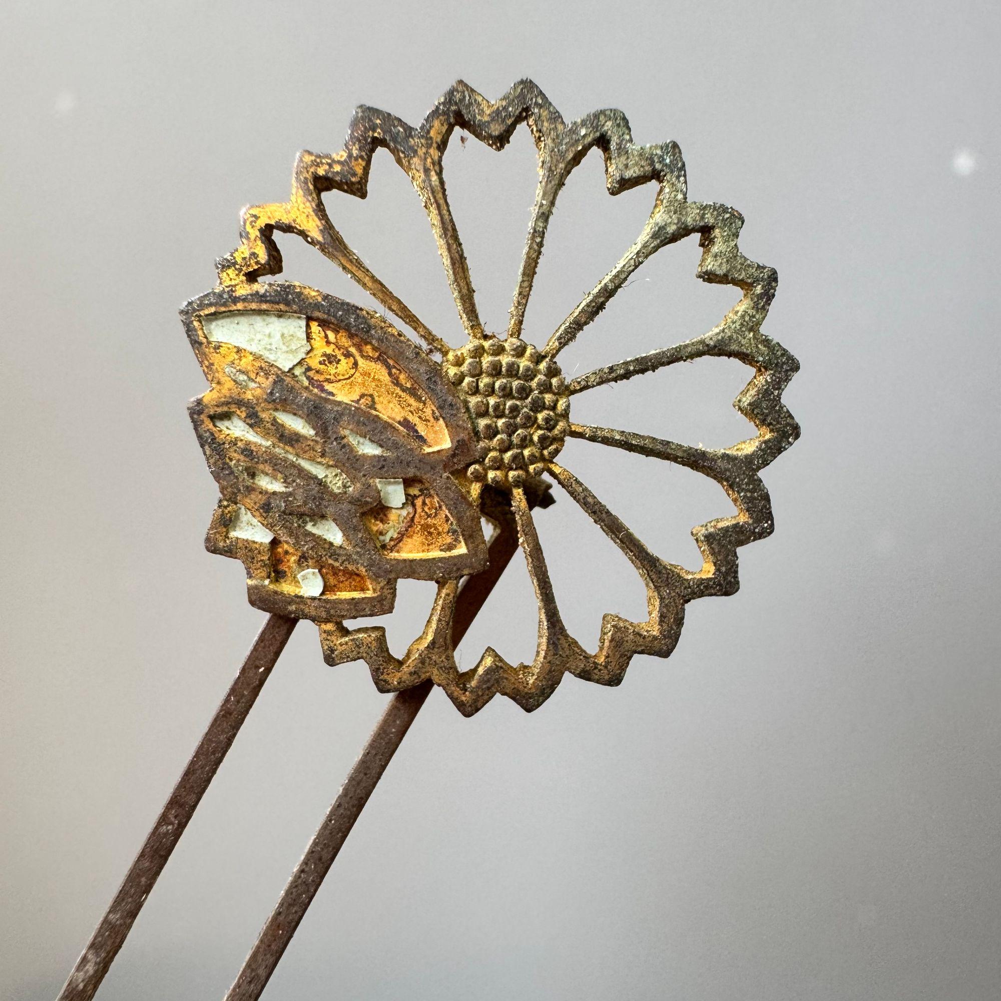 Vintage Japanese Kanzashi Hair Pin - Etsy