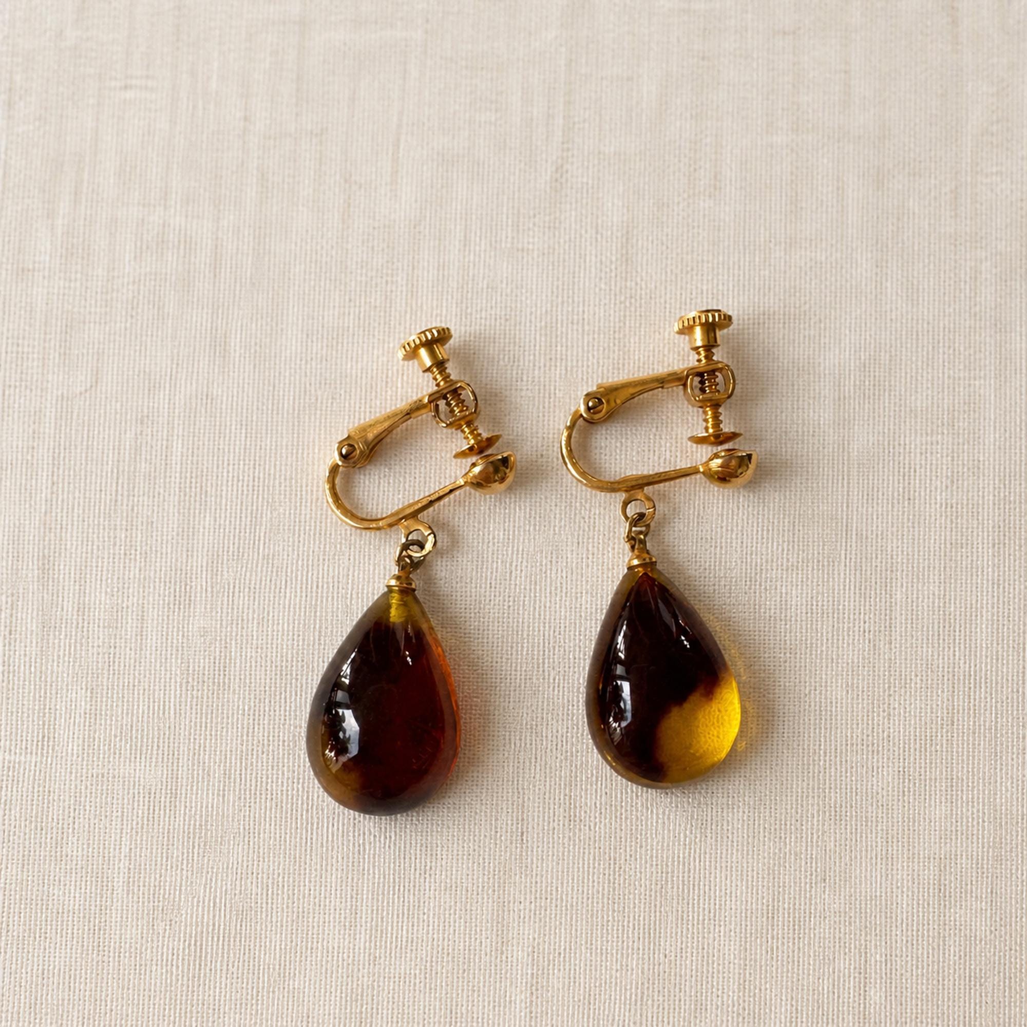 Vintage Japan Clip Earrings - Etsy