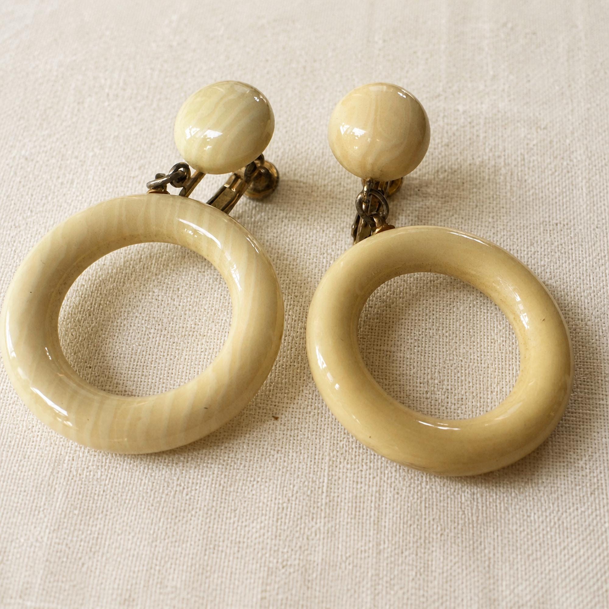 Vintage Japan Clip Earrings - Etsy