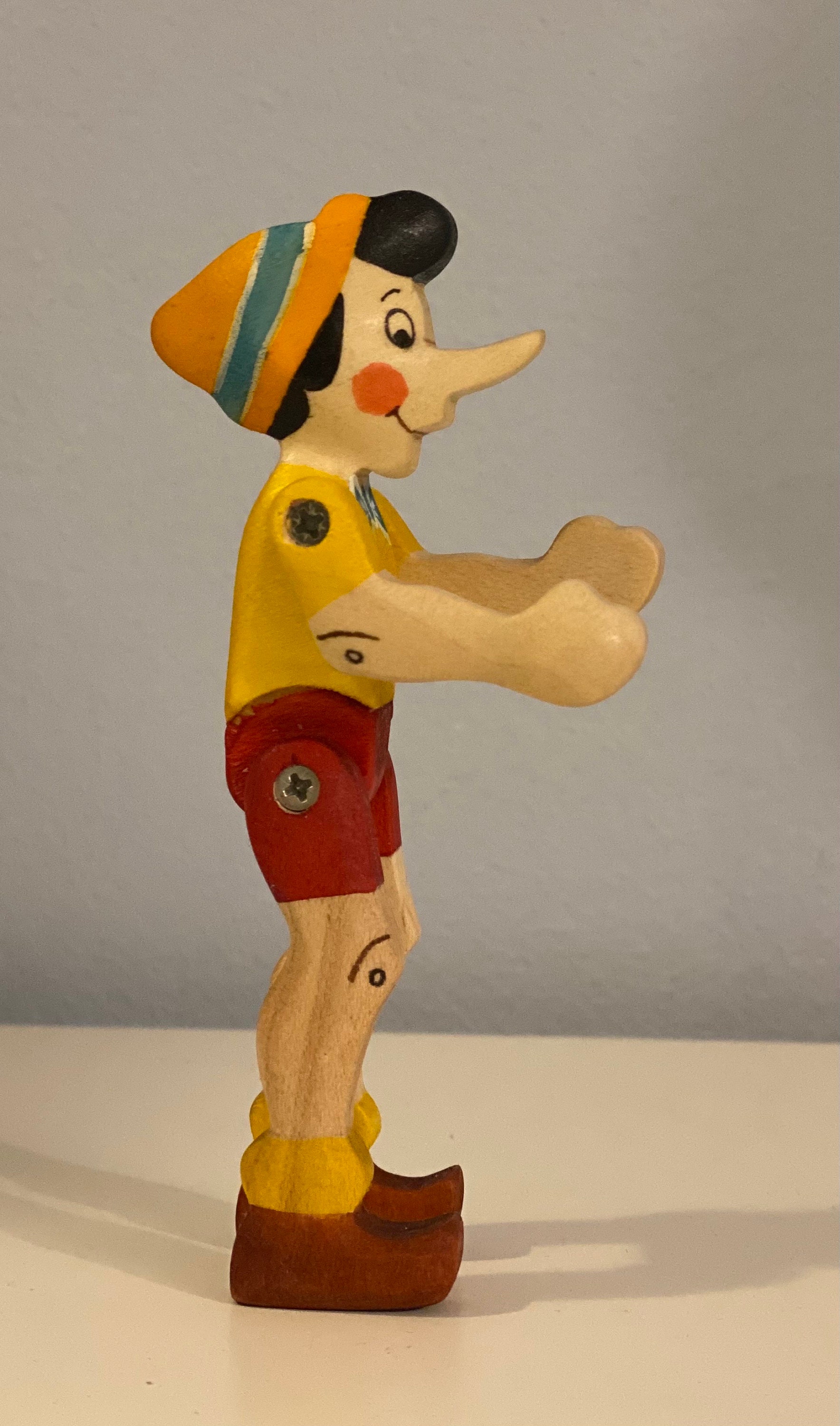 Disney ☆新品同様☆ ディズニー ピノキオ こけしタイブ