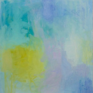 Serenity - Modern Abstract Expressionistic Painting That Expresses Peace