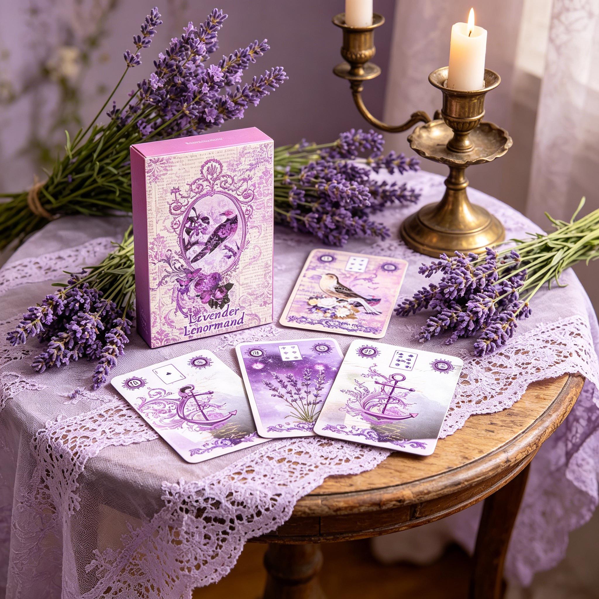 Lavender lenormand - Etsy 日本