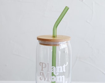 Plant Mom Iced Coffee Libby Cup: 16oz