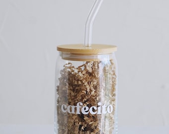 Cafecito Iced Coffee Cup:  16oz