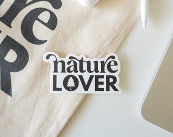 Nature Lover Vinyl Sticker