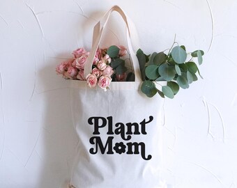 Plant Mom Tote Bag