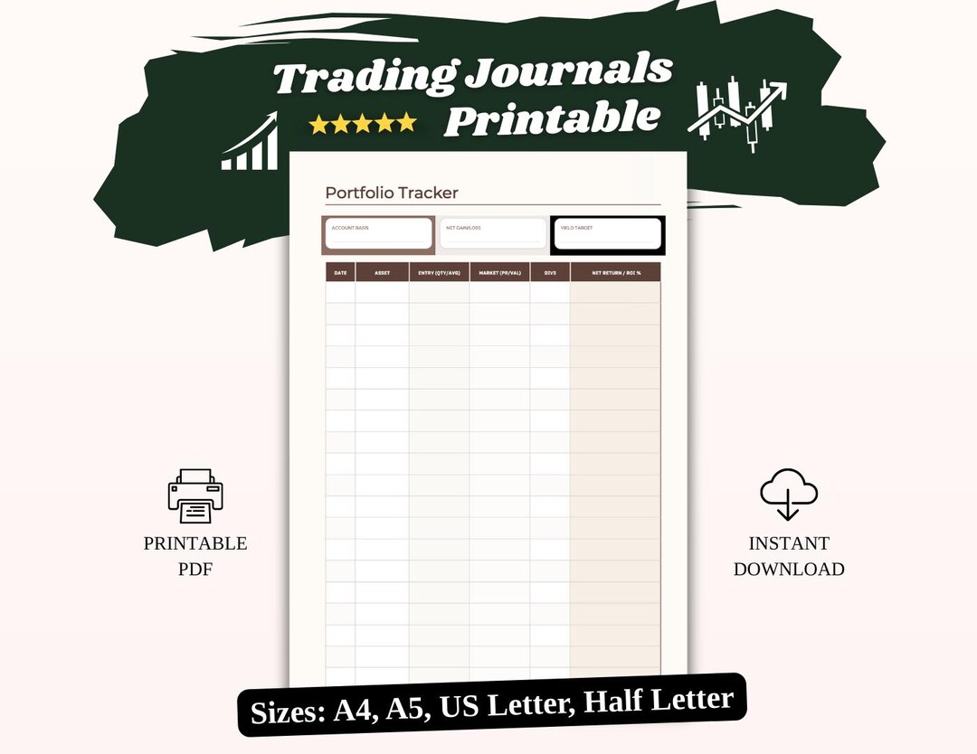 Investment Portfolio Tracker | Minimalist Asset Ledger With Yield & ROI ...