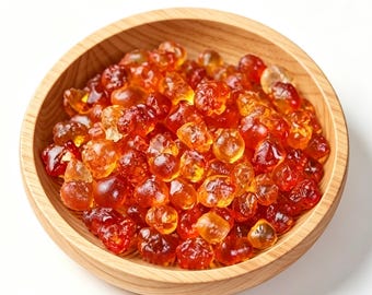 Natürlicher Wildpfirsich Gum (Tao Jiao) - Bio-Harz für Jelly, Desserts & Kräutermischungen