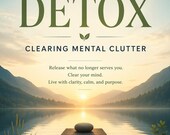 Emotional Detox Workbook | Clearing Mental Clutter & Self Care Journal Printable PDF