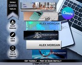 Canva LinkedIn Banner Templates | Professional Job Seeker(Digital Download)