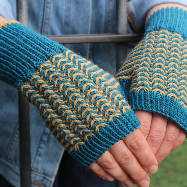 Slide (PDF knitting pattern)