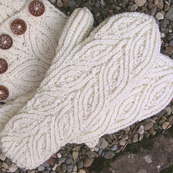 Rowan Mittens (PDF knitting pattern)
