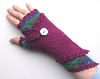 Fingerless Wraparounds (PDF knitting pattern)