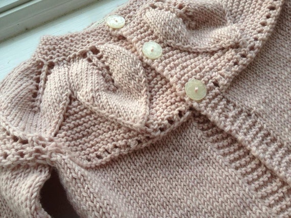 Items similar to Springtime in Florence - Handknit Toddler Sweater in ...