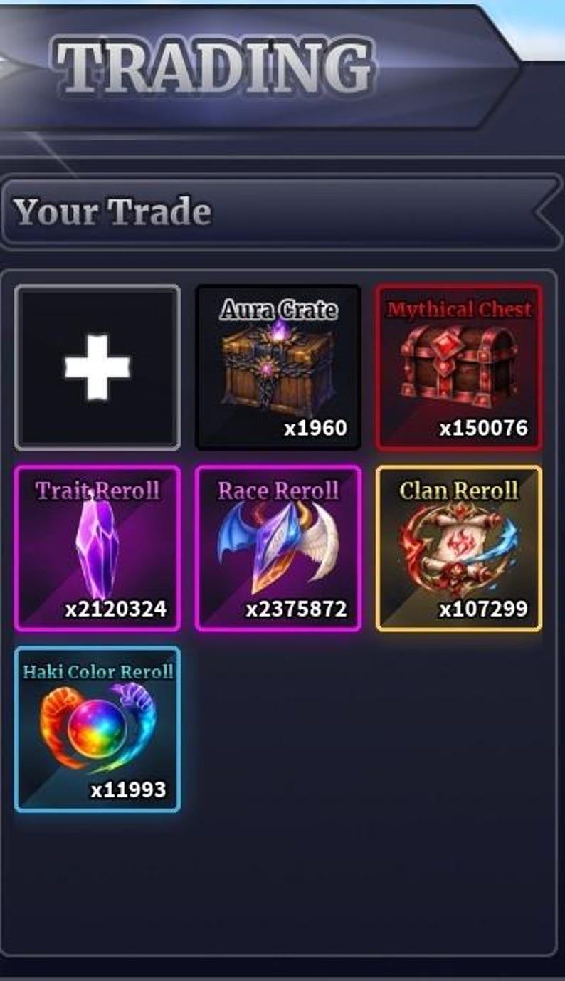Trait Reroll Ui Sailor Piece | 1k Trait Reroll | Roblox | Fast Delivery | Cheap - Etsy ...
