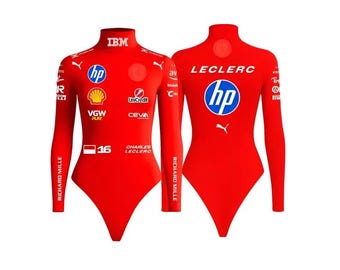 Tuta da donna F1 2026: tuta da gara a strato base da donna