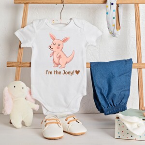 Personlig känguru-graviditetströja, My Little Joey-tillkännagivandetröja bild 4