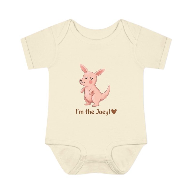 Personlig känguru-graviditetströja, My Little Joey-tillkännagivandetröja bild 7