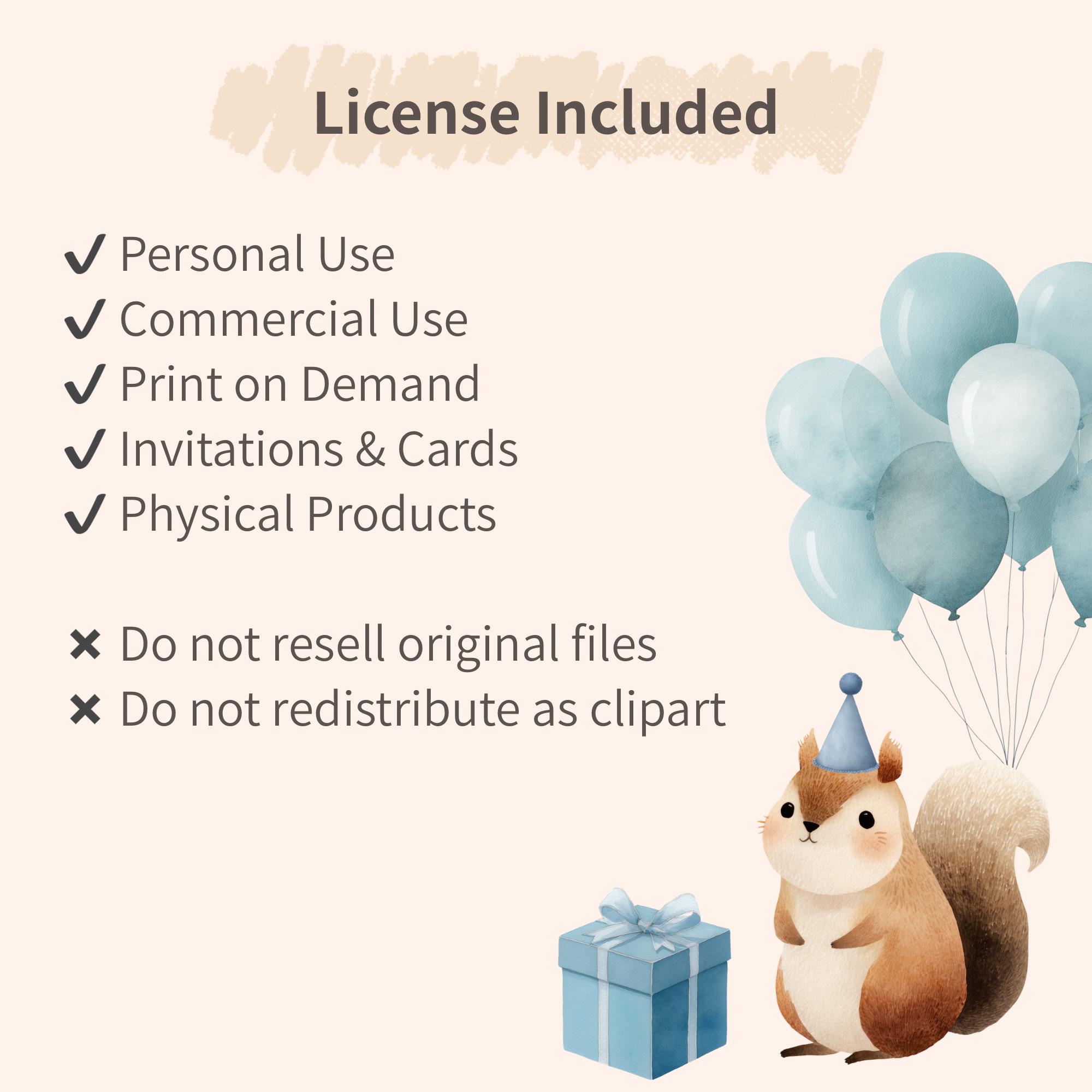 Woodland First Birthday Clipart Bundle, Boho Forest Animals PNG ...