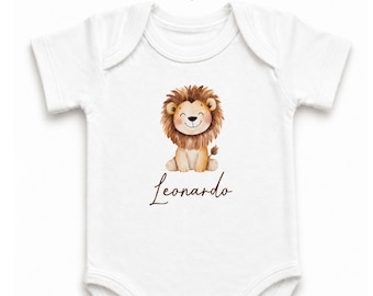 Body bébé personnalisé avec prénom – Coton bio – Cadeau de naissance unique – Body bébé personnalisé